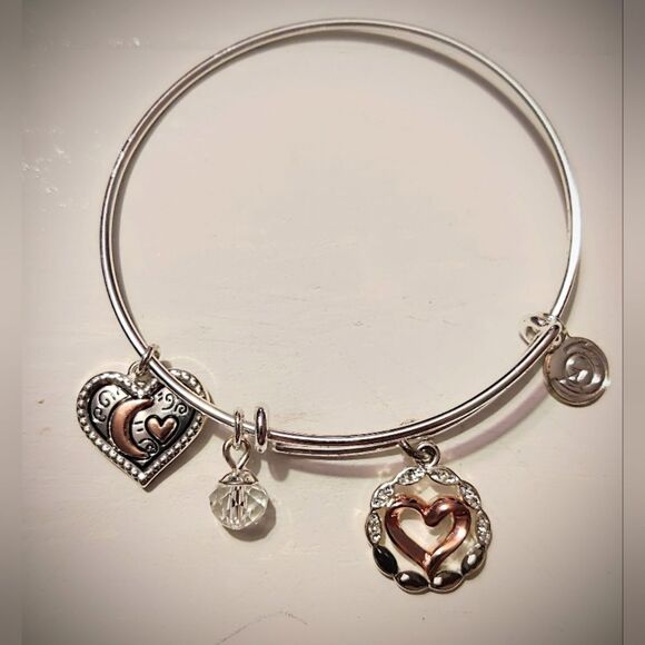 Jewelry - Love This Life Charm Bangle